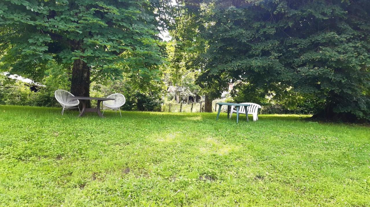 Appartement Charmant Orgnac-Sur-Vezere Avec Jardin Et Parking Exterior foto